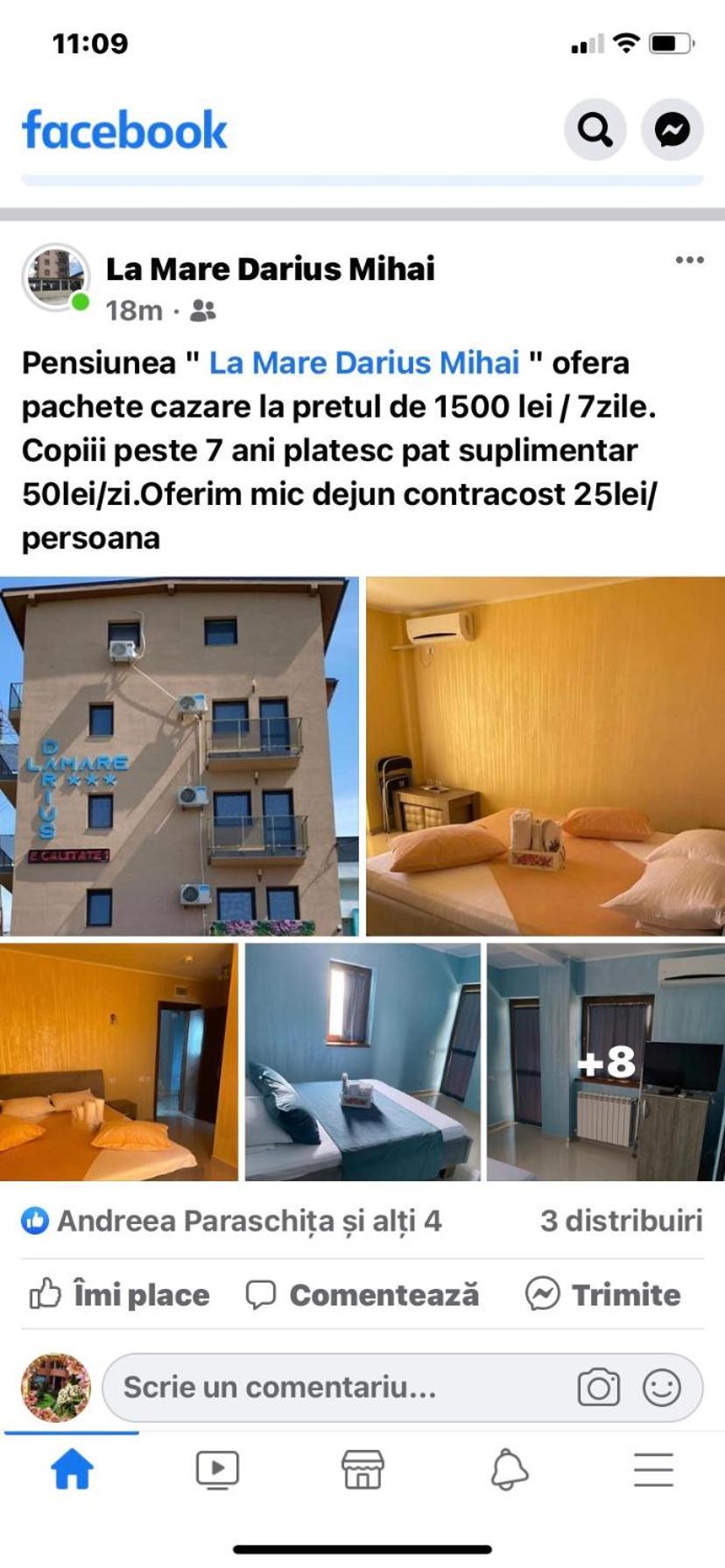 La Mare Darius Mihai Năvodari Extérieur photo